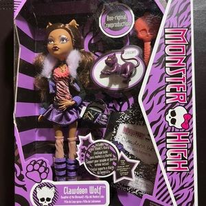 Clawdeen Wolf Monster High Doll